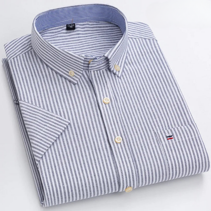 Gideon | Classic Cotton Shirt With Pattern