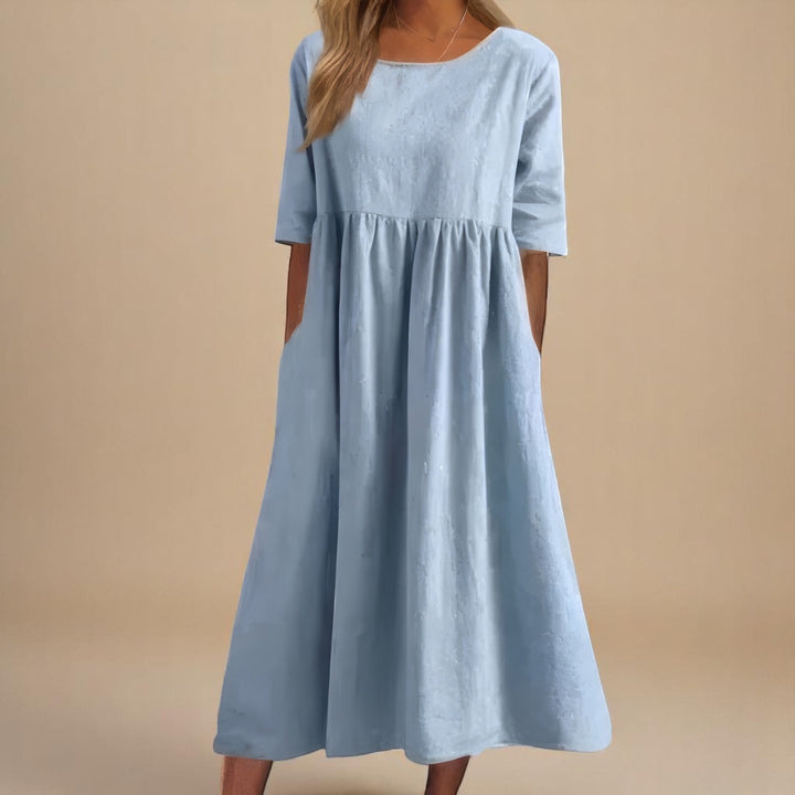 Amira | Flattering Cotton Dress