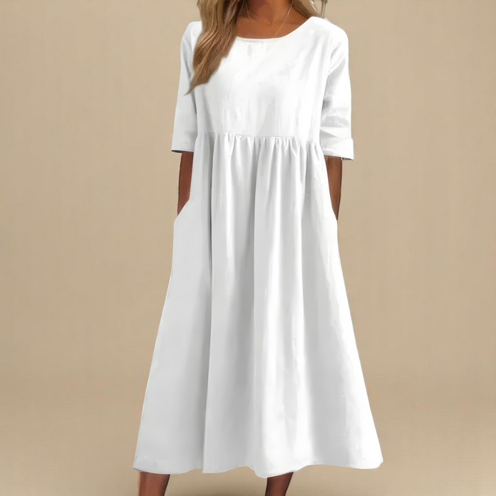 Amira | Flattering Cotton Dress