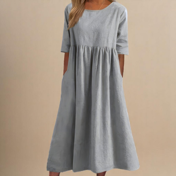 Amira | Flattering Cotton Dress