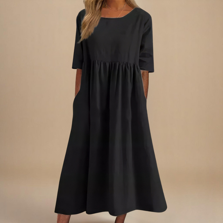 Amira | Flattering Cotton Dress