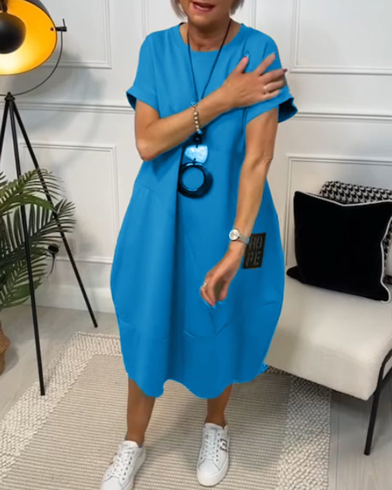 Norena | Relaxed Everyday Kaftan with Short Sleeves