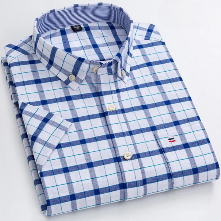 Gideon | Classic Cotton Shirt With Pattern