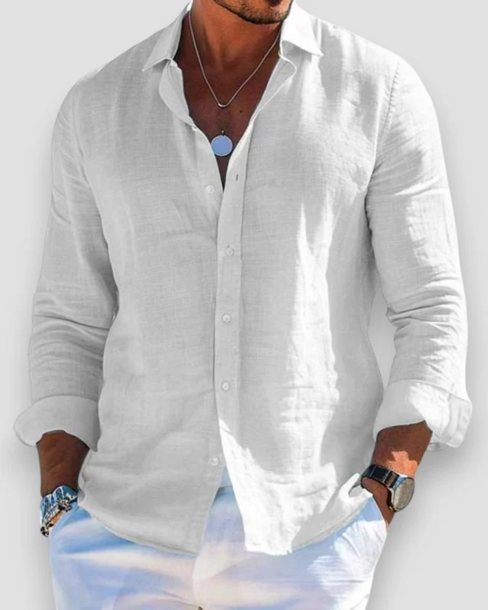 Duncan | Casual Linen Shirt