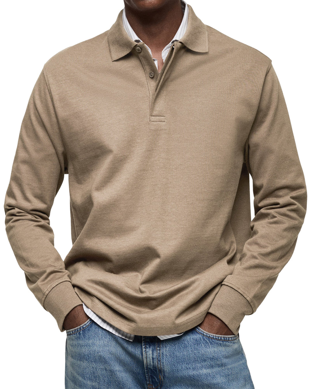 Winston | Classic Long Sleeve Polo Shirt