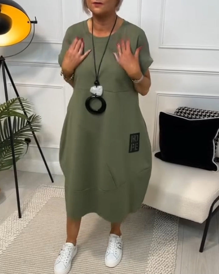 Norena | Relaxed Everyday Kaftan with Short Sleeves