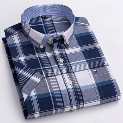 Gideon | Classic Cotton Shirt With Pattern