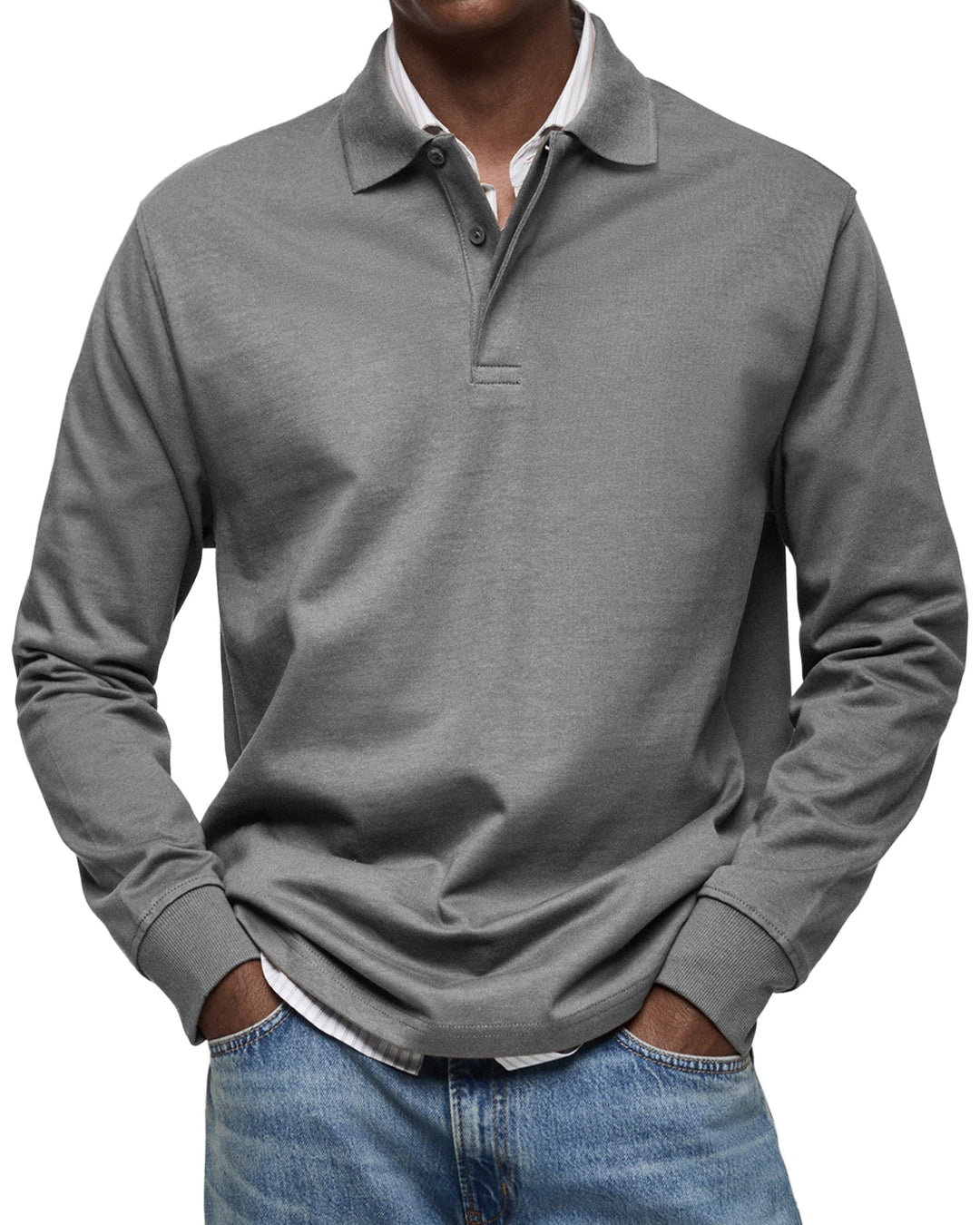 Winston | Classic Long Sleeve Polo Shirt