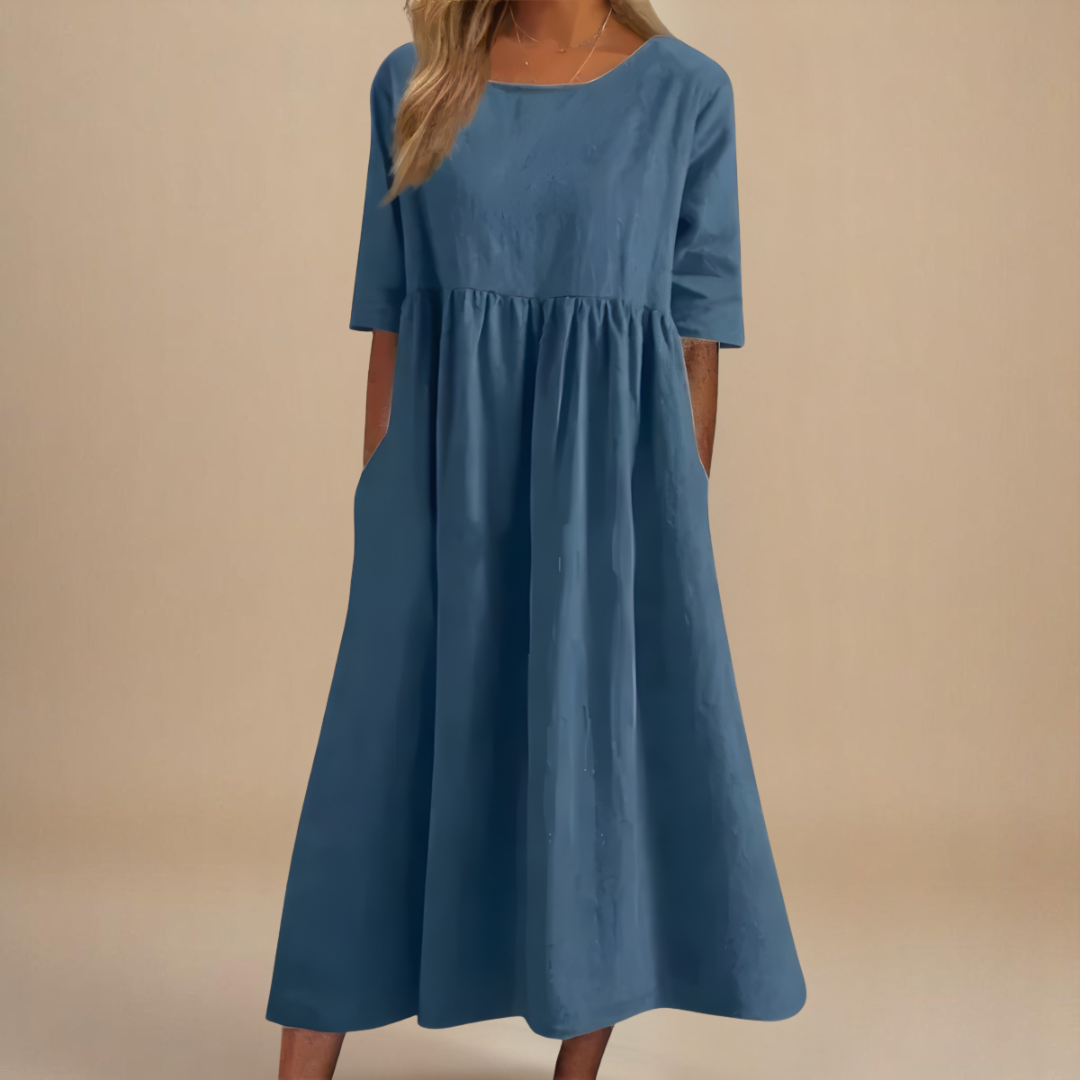 Amira | Flattering Cotton Dress
