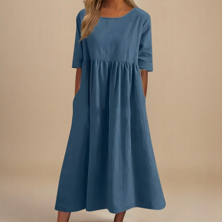 Amira | Flattering Cotton Dress