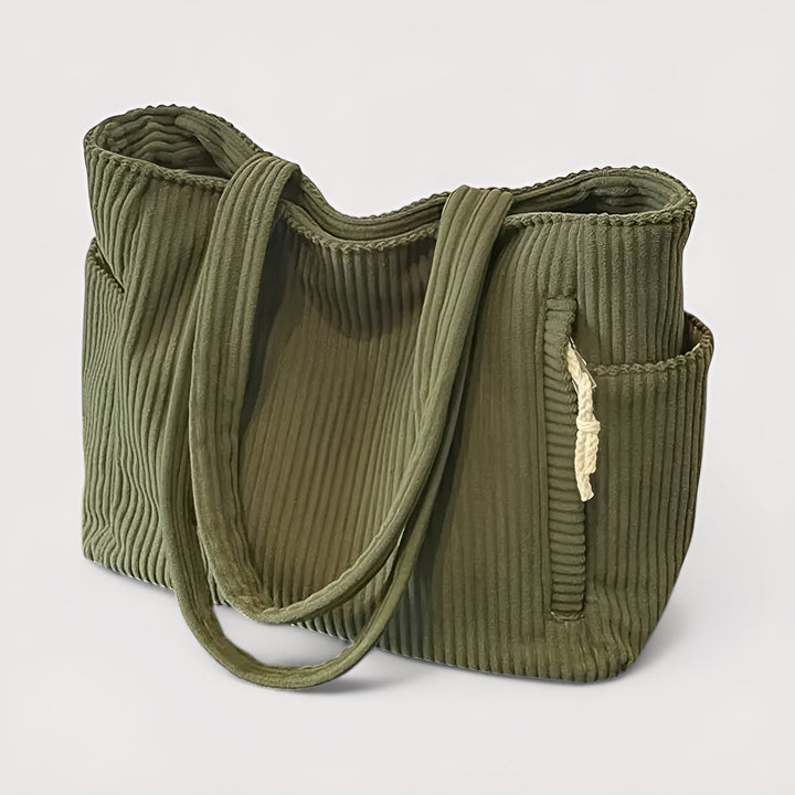 Siena | Textured Ribbed Shopper Bag