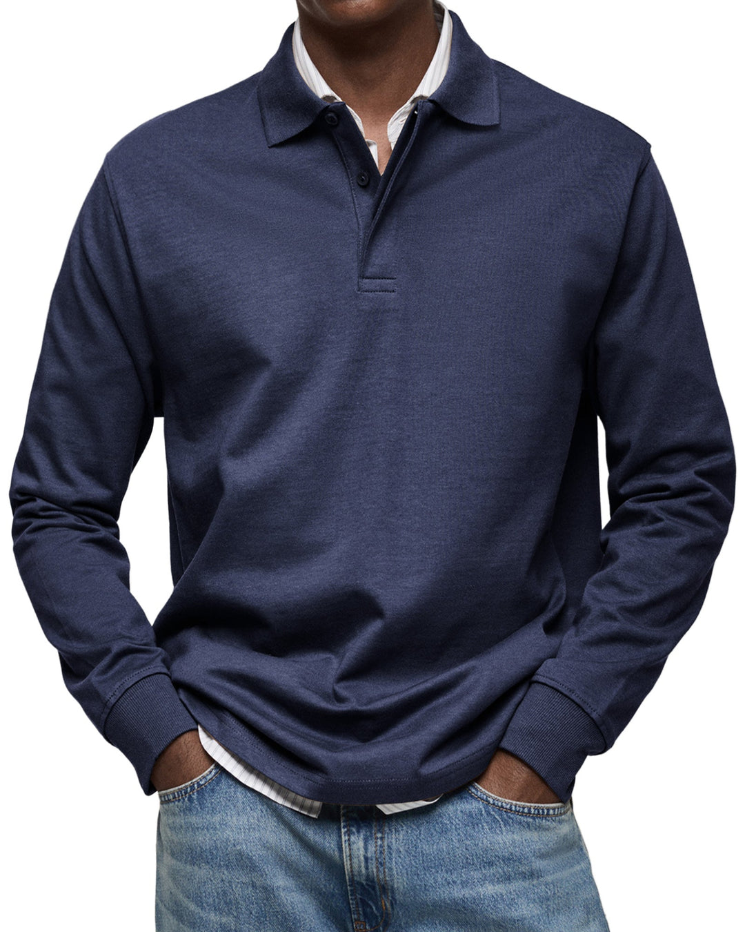 Winston | Classic Long Sleeve Polo Shirt