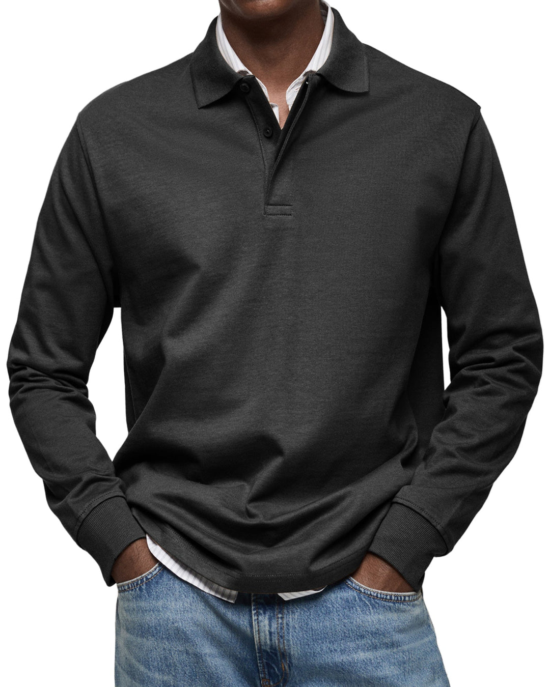 Winston | Classic Long Sleeve Polo Shirt
