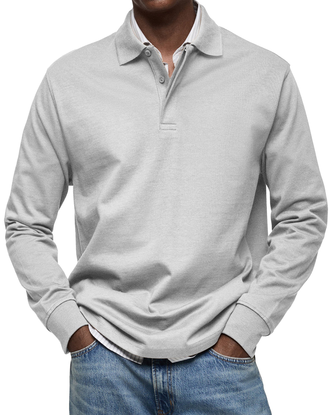 Winston | Classic Long Sleeve Polo Shirt