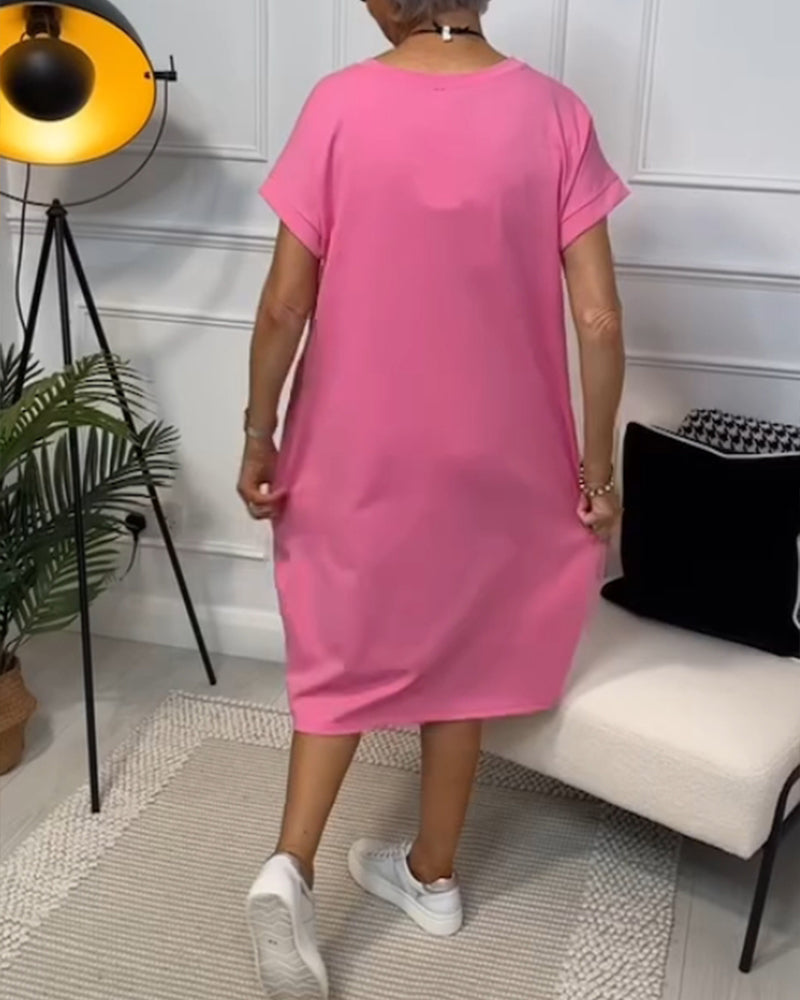 Norena | Relaxed Everyday Kaftan with Short Sleeves