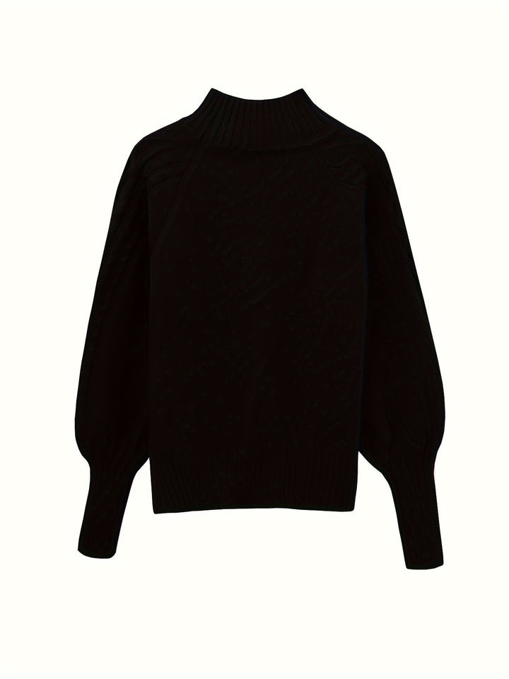 Auren | Relaxed Long-Sleeve Knit Sweater
