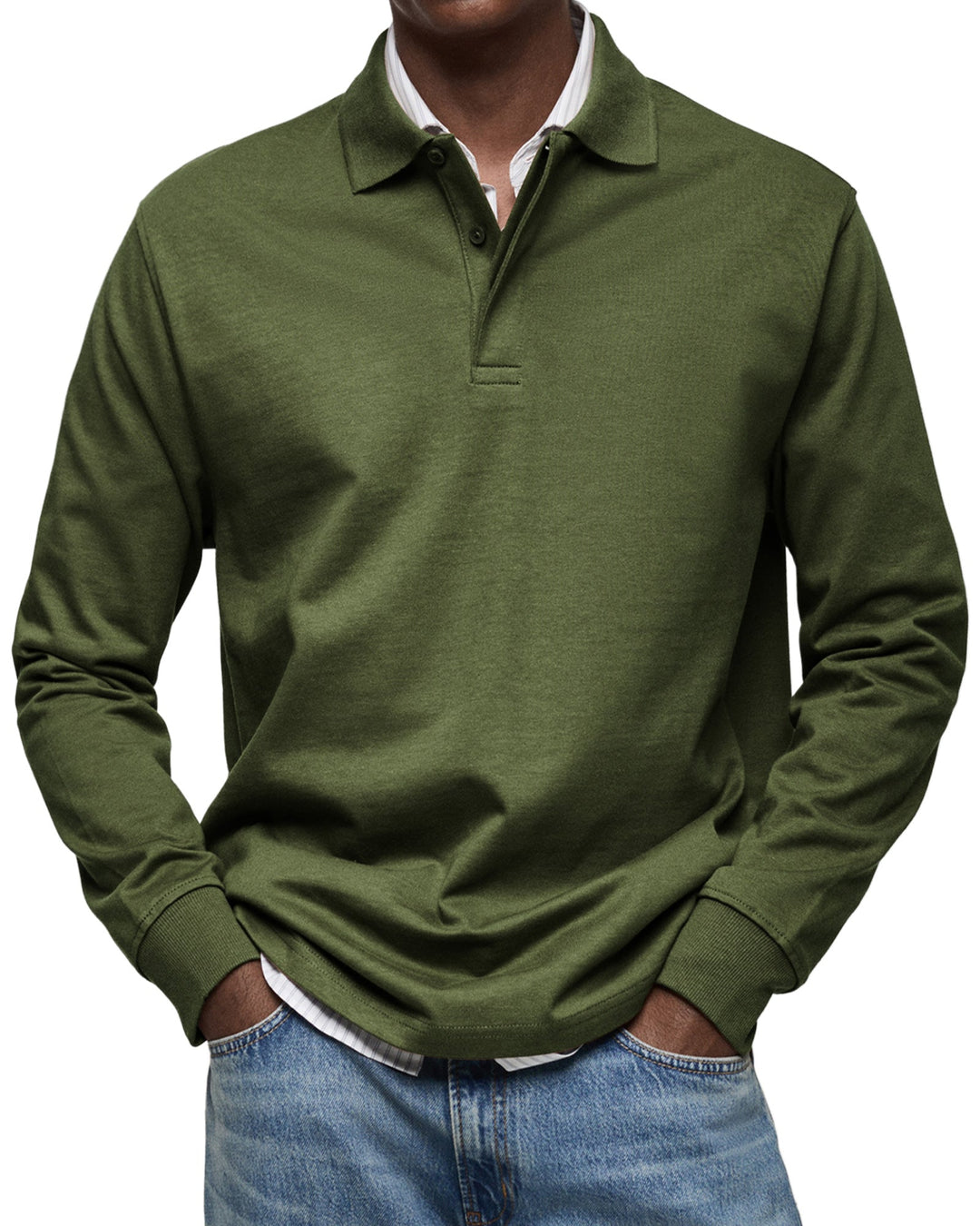 Winston | Classic Long Sleeve Polo Shirt