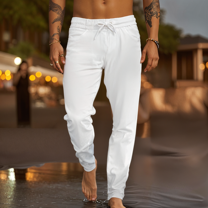 Elvis | Airy Linen Trousers