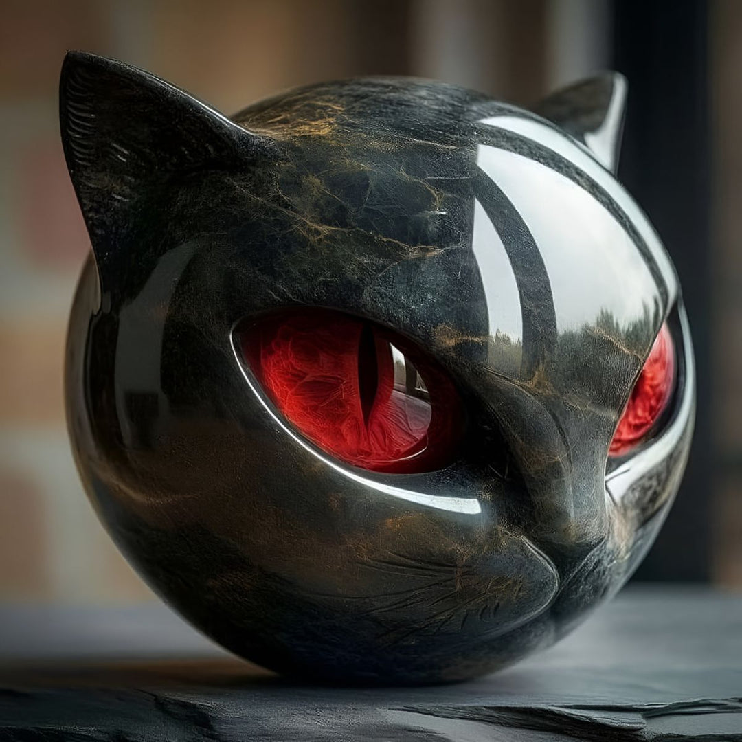 Zerel | Black Cat Sculpture