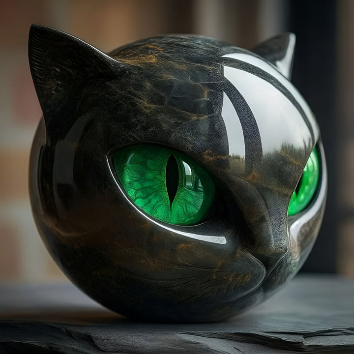 Zerel | Black Cat Sculpture