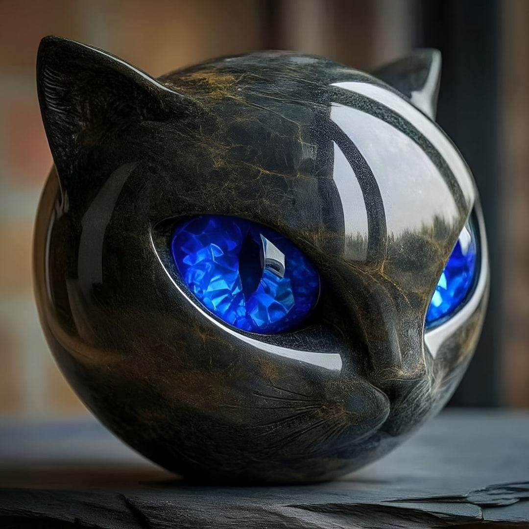 Zerel | Black Cat Sculpture