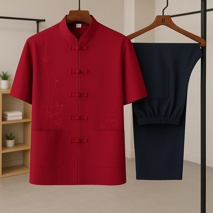 Calen | Classic Silk Outfit