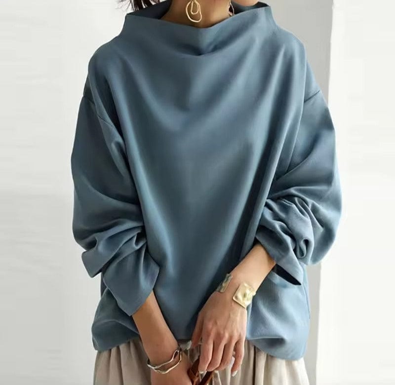 Stephy | High-Neck Soft Knit Top
