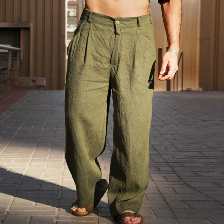 Dexter | Wide-Leg Linen Pants