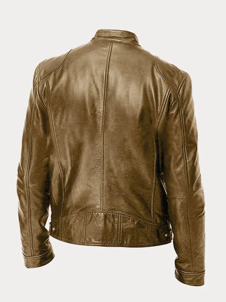 Darian | Sleek Leather Jacket