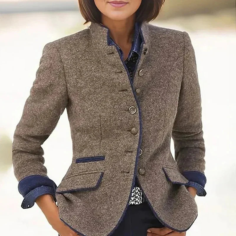 Zivara | Elegant Short Jacket with Pockets