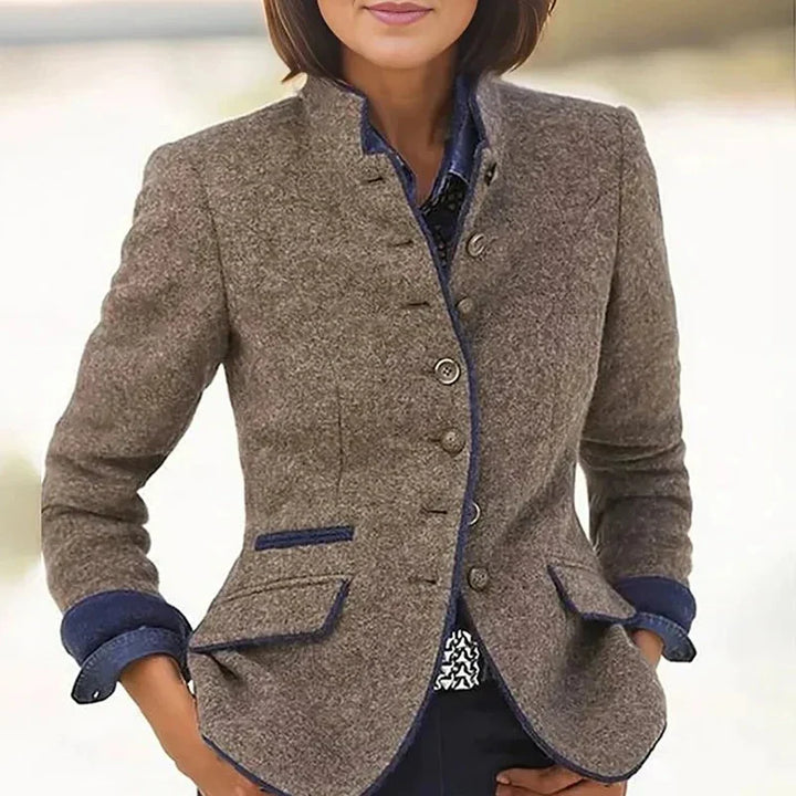 Zivara | Elegant Short Jacket with Pockets