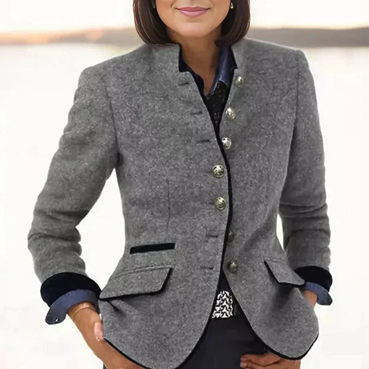 Zivara | Elegant Short Jacket with Pockets