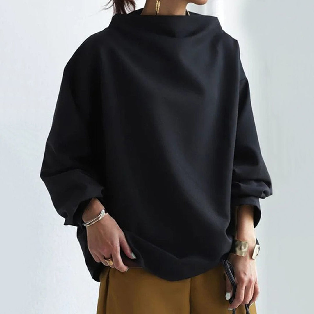 Stephy | High-Neck Soft Knit Top