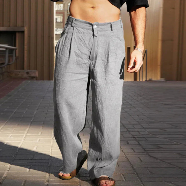 Dexter | Wide-Leg Linen Pants