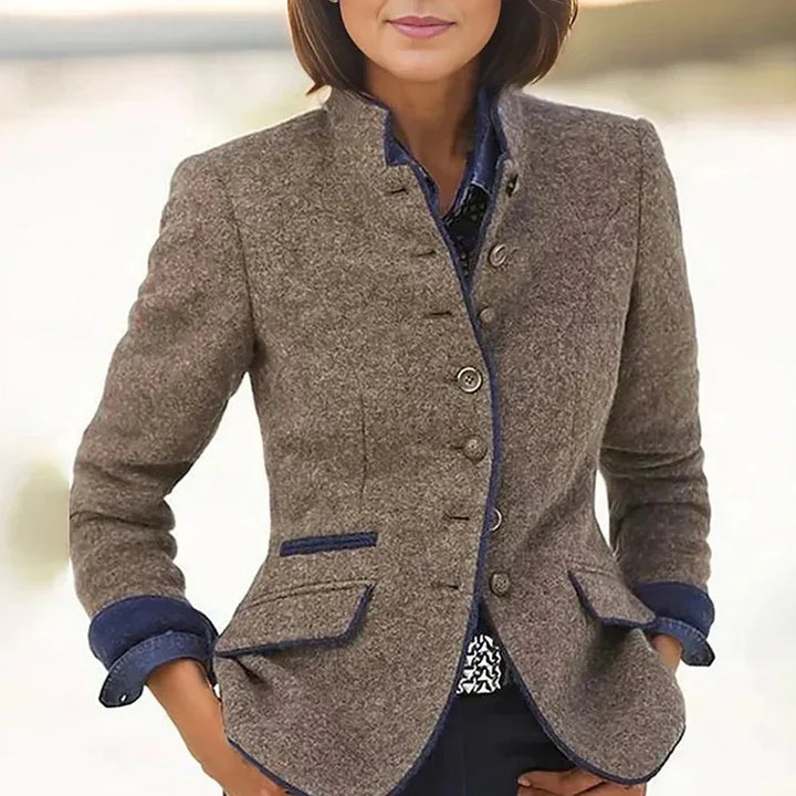 Zivara | Elegant Short Jacket with Pockets