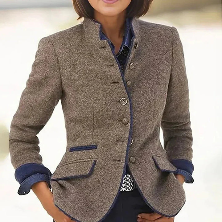 Zivara | Elegant Short Jacket with Pockets