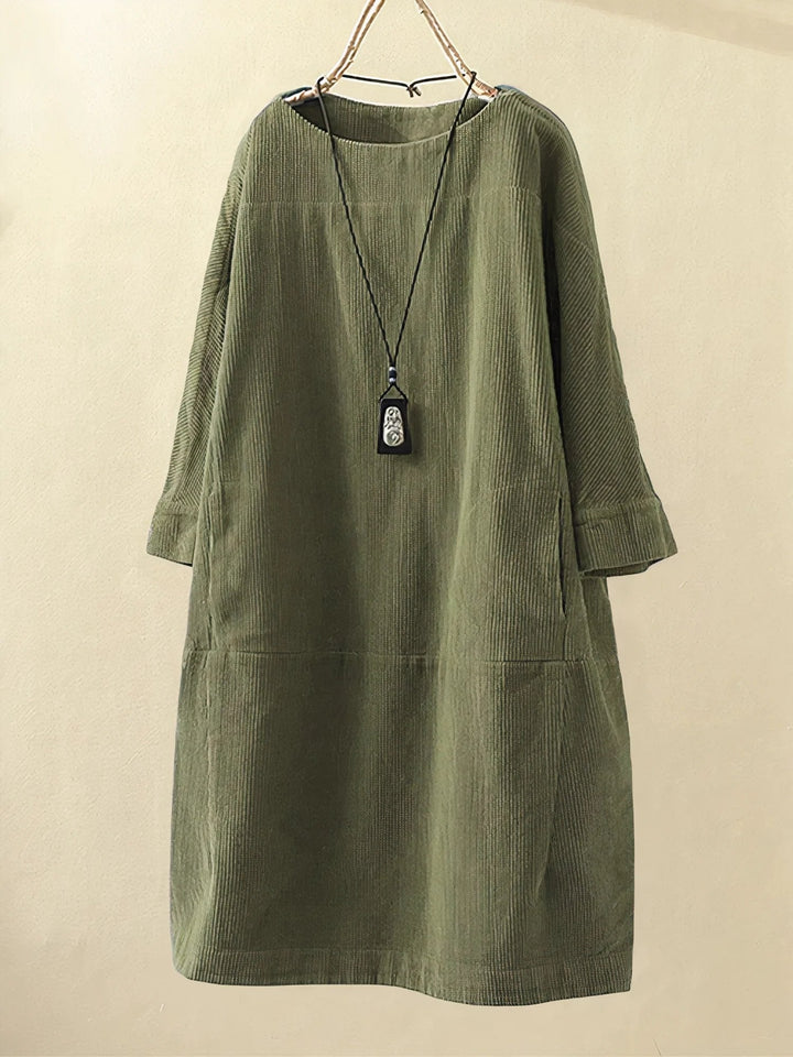 Marien | Corduroy Tunic Dress