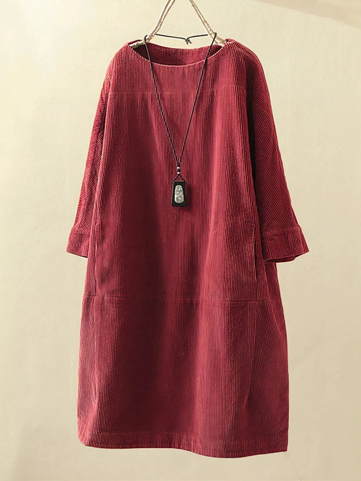 Marien | Corduroy Tunic Dress
