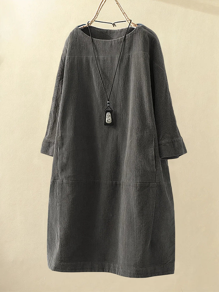 Marien | Corduroy Tunic Dress