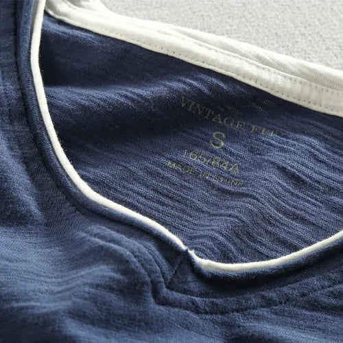 Renor | Essential Daily V-Neck Long Sleeve Tee