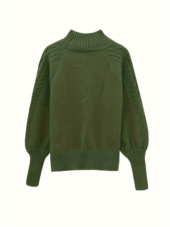 Auren | Relaxed Long-Sleeve Knit Sweater