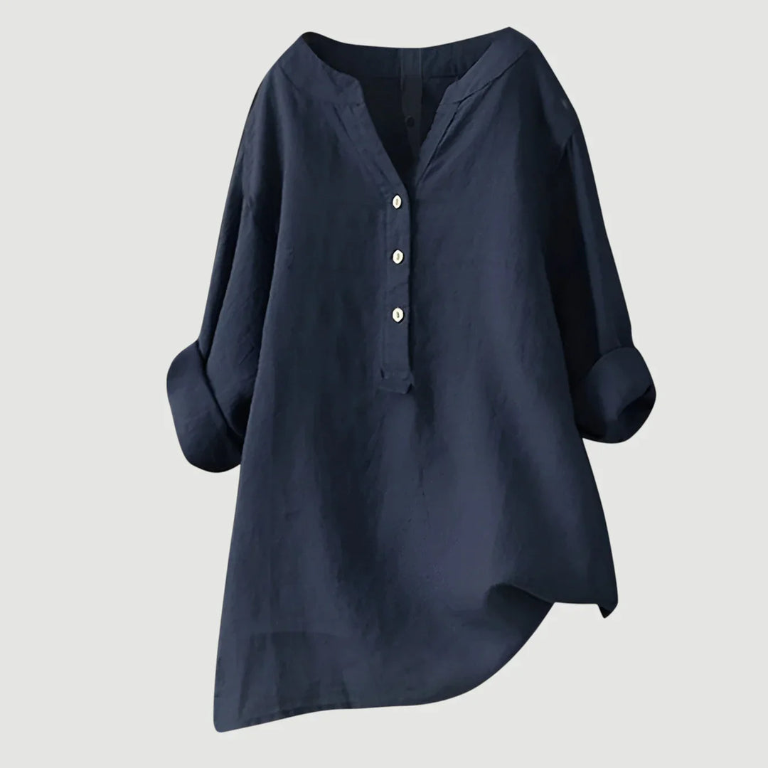 Lilou | Lightweight and Comfortable Button-Down Shirt