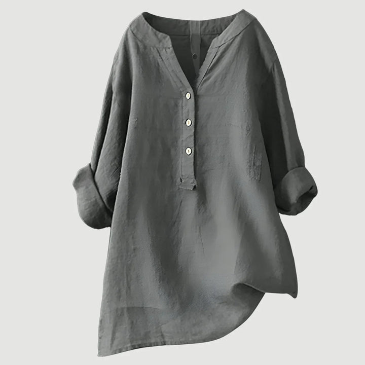 Lilou | Lightweight and Comfortable Button-Down Shirt