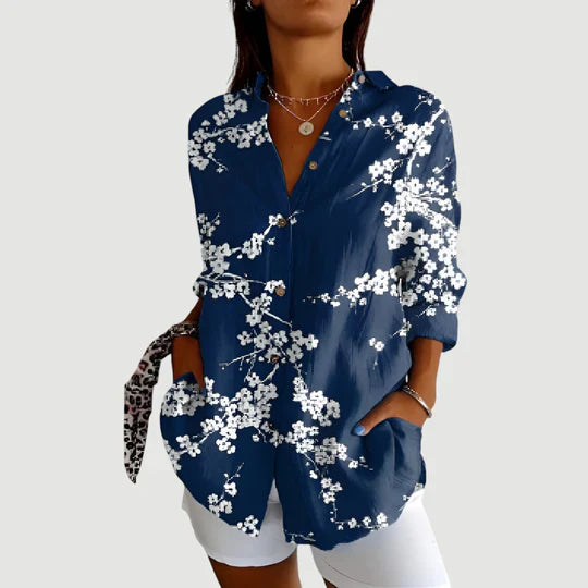 Inara | Geo-Print Blouse
