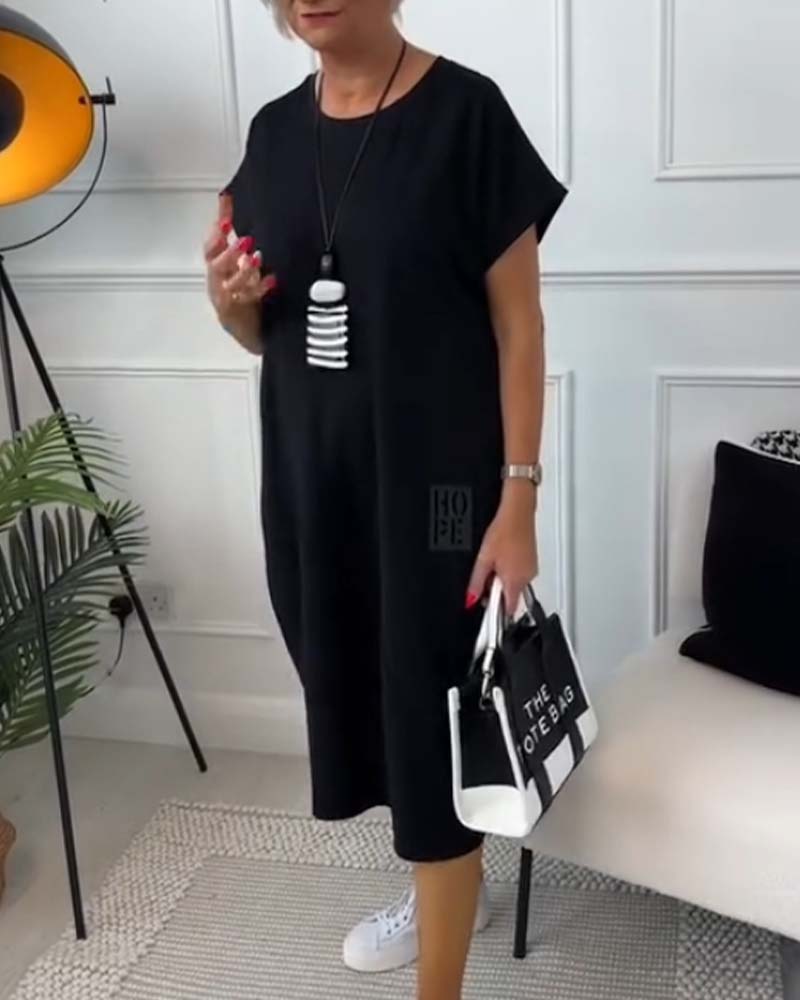 Norena | Relaxed Everyday Kaftan with Short Sleeves