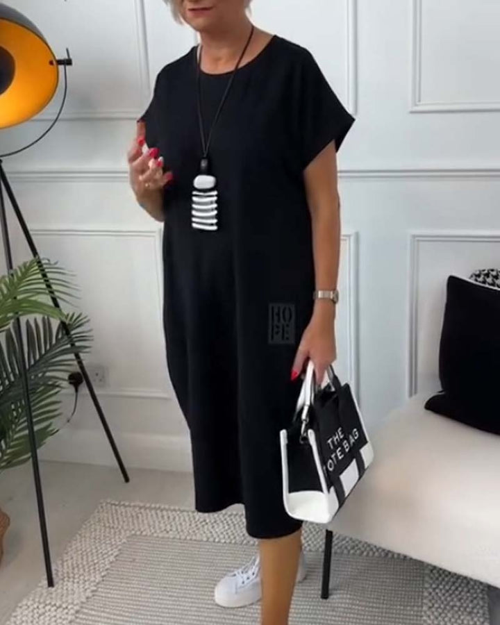 Norena | Relaxed Everyday Kaftan with Short Sleeves