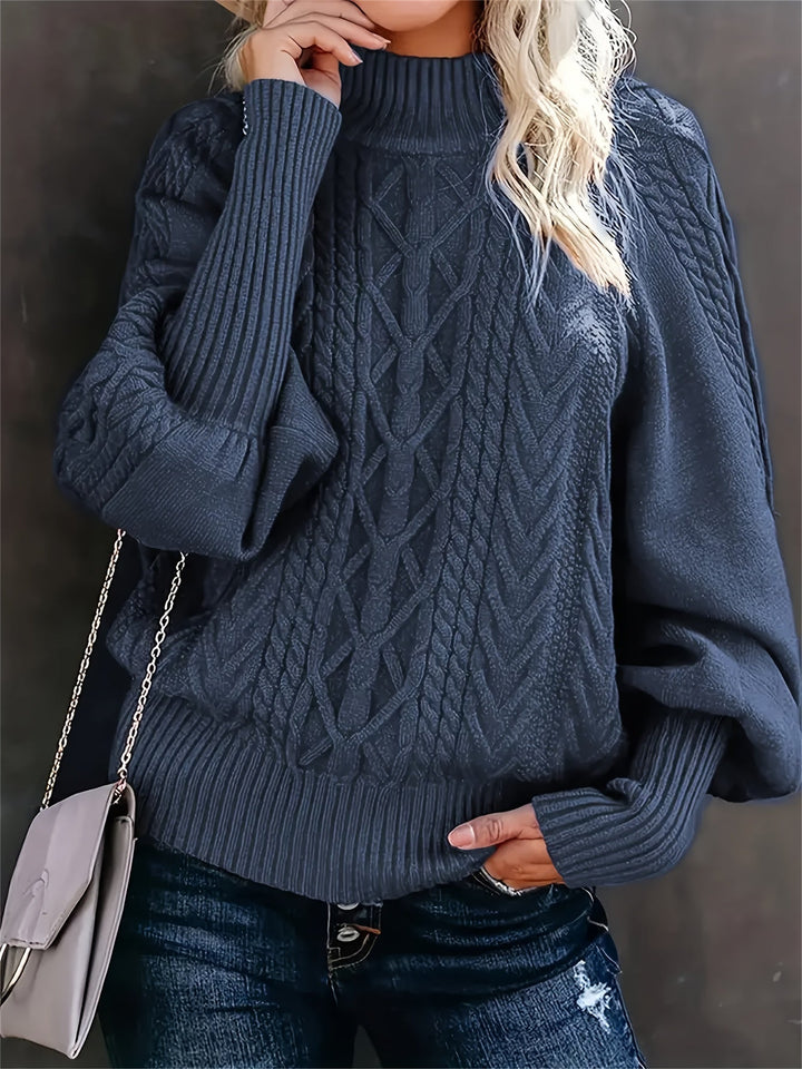 Auren | Relaxed Long-Sleeve Knit Sweater