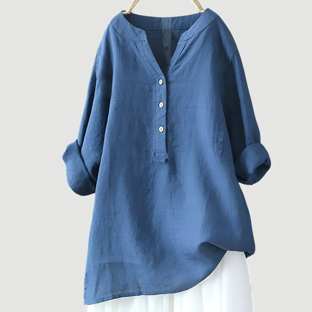 Lilou | Lightweight and Comfortable Button-Down Shirt
