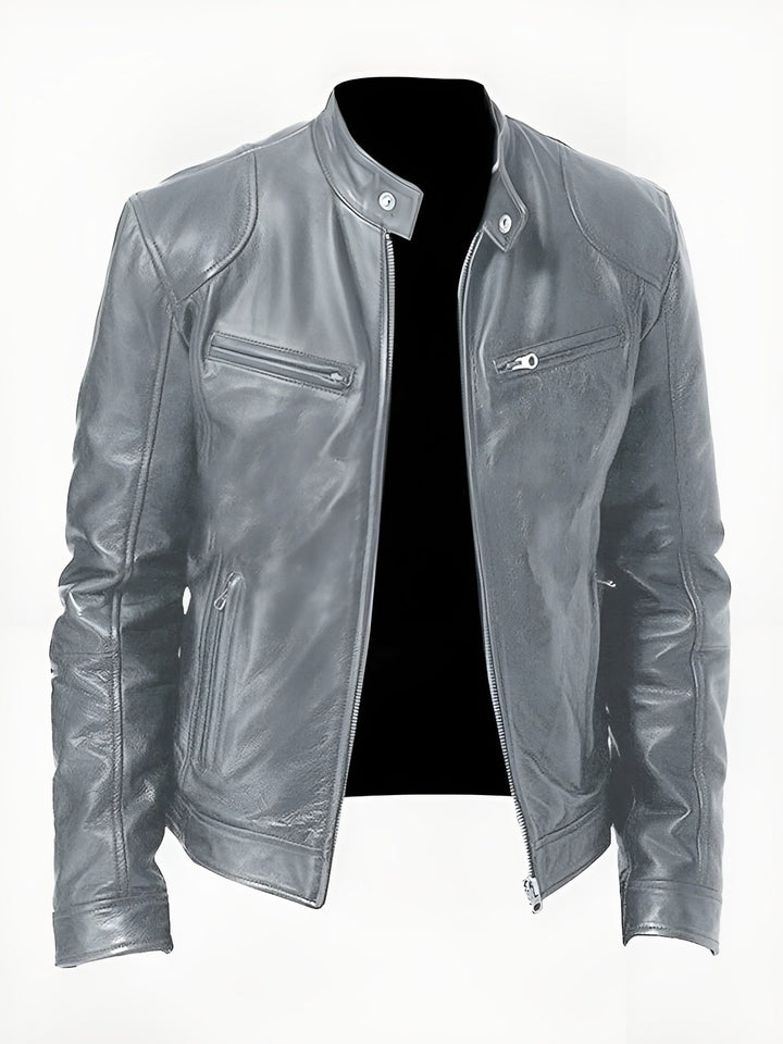 Darian | Sleek Leather Jacket