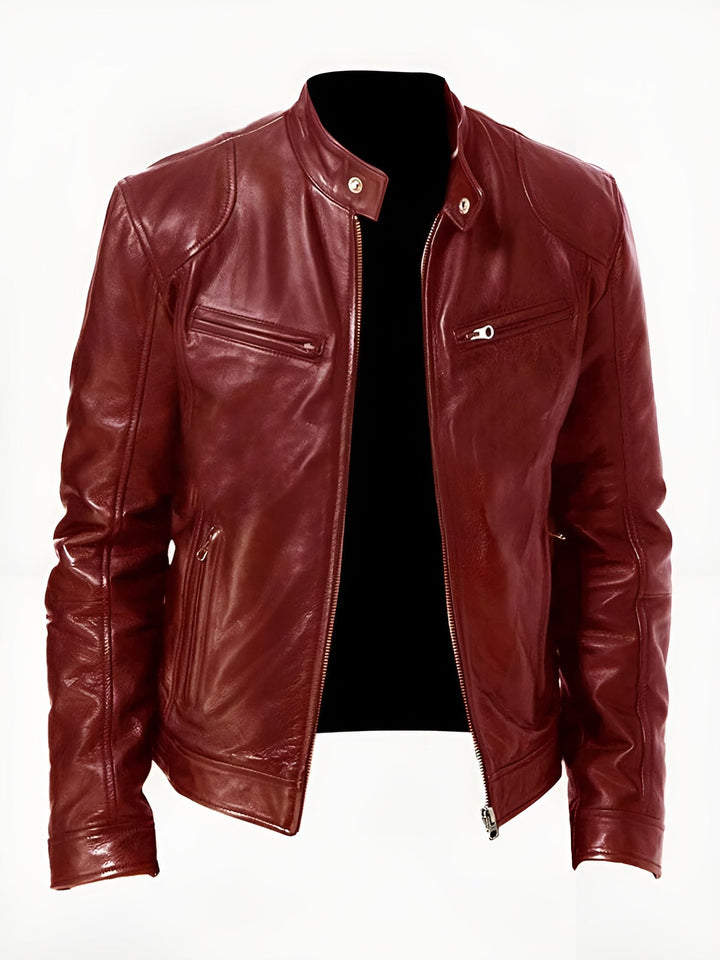 Darian | Sleek Leather Jacket